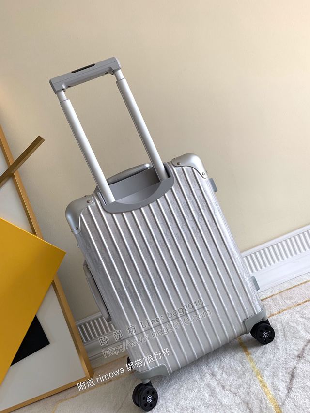 Rimowa拉杆箱 66657 全鋁鎂合金 2020年巴黎春夏新品 Dior x Rimowa聯名 日默瓦拉箱 Dior行李箱xzx1163